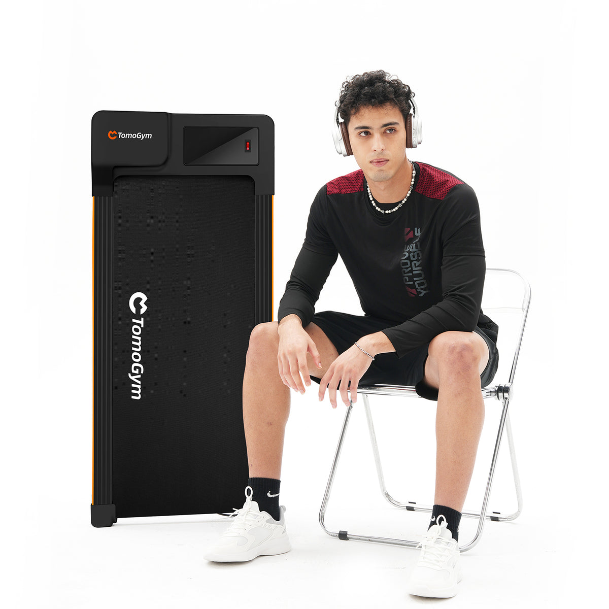 Smart walking pad Treadmill with adjustable speed for home fitness | ZenActive