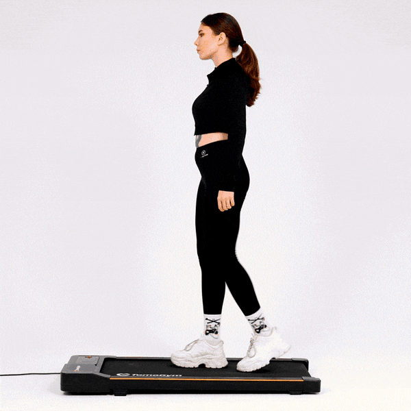 ZenActive SmartMill treadmill with adjustable speed for home workouts.