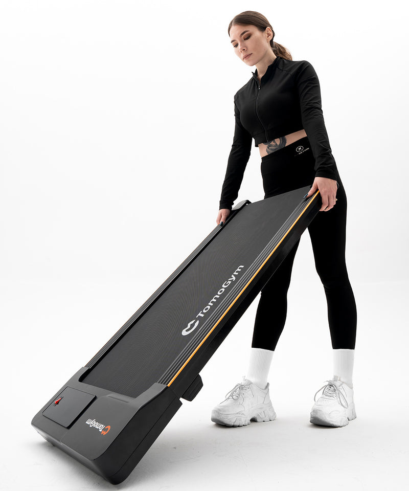 ZenActive SmartMill treadmill with adjustable speed for home workouts.