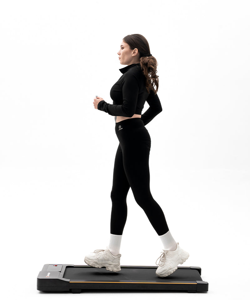 ZenActive SmartMill treadmill with adjustable speed for home workouts.