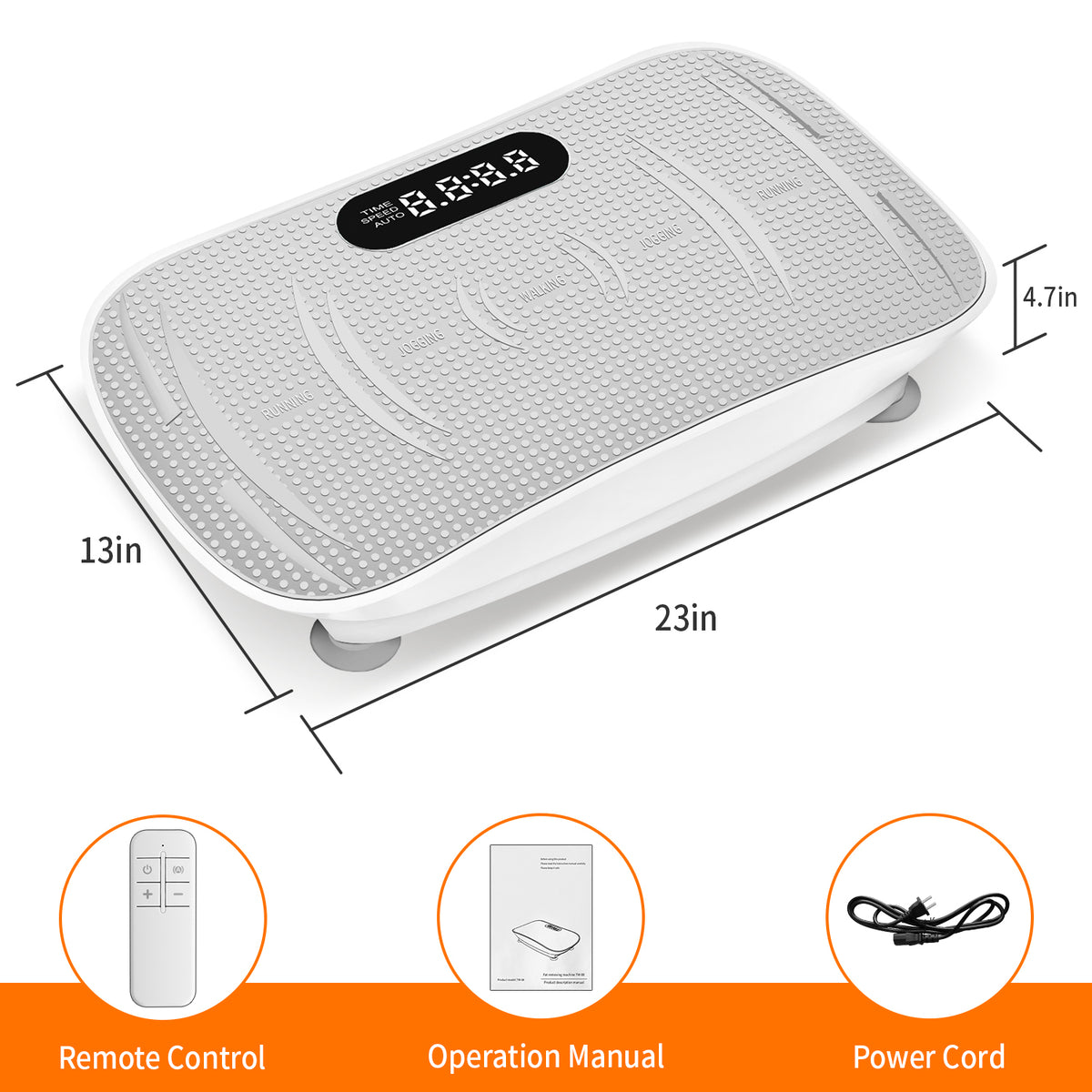 ZenActive Vibration Plate for home workout - Full-body vibration machine for muscle toning
